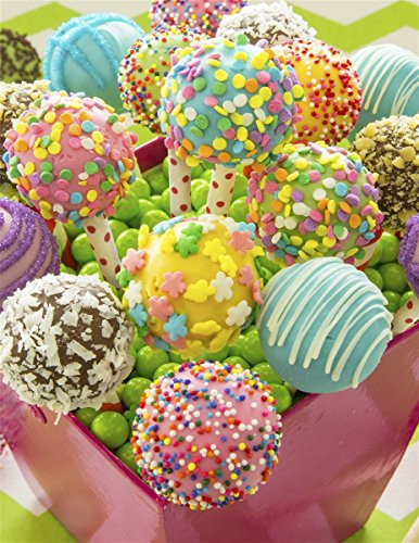 Springbok Children's Jigsaw Puzzles - Cake Pops - 100 Piece Jigsaw Puzzle - Large 13.5 Inches 18.875 Inches Puzzle - Made in USA - Extra Large Easy Grip Pieces