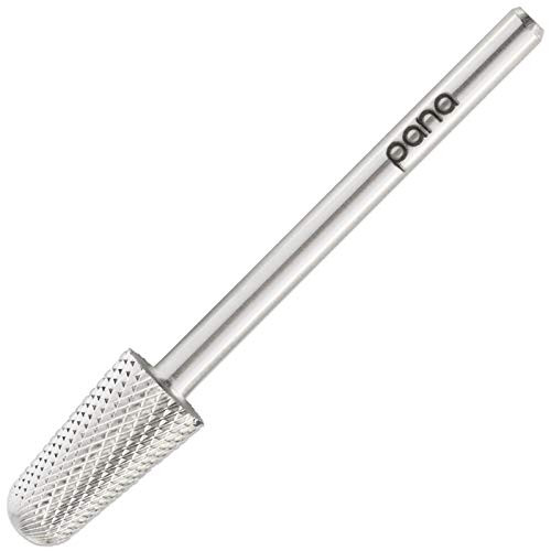 PANA Professional 332 Shank Size  Silver Safety Carbide Bit Extra Fine Grit  Nail Drill Bit for Dremel Machine