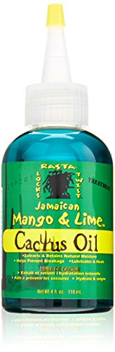 Jamaican Mango  Lime Cactus Oil for Hair 4 Oz