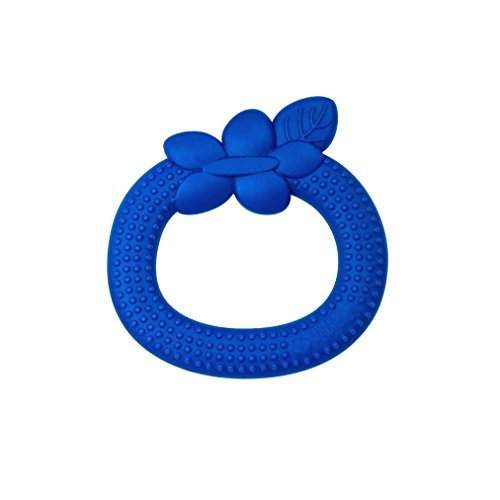 green sprouts Fruit Teether made from Silicone  Soothes gums  promotes healthy oral development  Soft flexible silicone eases pain Easy to hold gum  chew Dishwasher safe