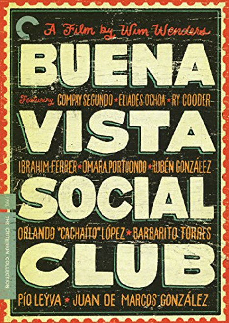 Buena Vista Social Club The Criterion Collection Buena Vista Social Club The Criterion Collection