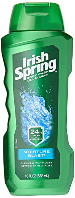 Irish Spring Body Wash Moisture Blast 18 fluid ounce Irish Spring Body Wash Moisture Blast 18 fluid ounce