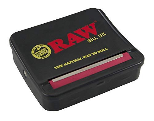 RAW Natural Unrefined Rolling Papers  Automatic Rolling Box  70mm King Size