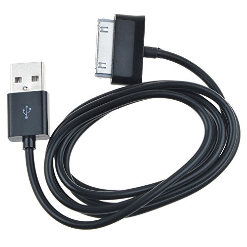 PK Power 30pin USB Cable Sync Cord for Samsung ECC1DP0UBEGSTA USB to 30 Pin Charging Data Cable in Retail Packaging for Samsung Galaxy Tab