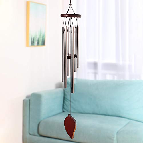 Aoglenic Sympathy Wind Chimes Outdoor Wind Chimes Garden Patio Decor Memorial Wind Chime with Metal Tubes Tuned Soothing Relaxing Melody Best Gift for Friends Children Lovers Yard Home Aoglenic Sympathy Wind Chimes Outdoor Wind Chimes Garden Patio Decor Memorial Wind Chime with Metal Tubes Tuned Soothing Relaxing Melody Best Gift for Friends Children Lovers Yard Home