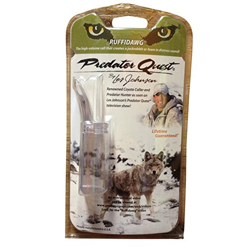 Les Johnson Ruffidawg Predator Call Clear