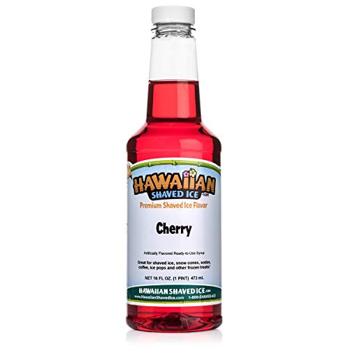 Hawaiian Shaved Ice Syrup Cherry Pint