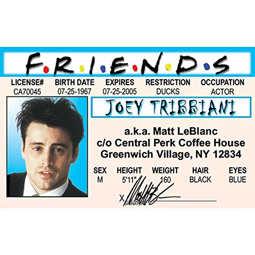 Signs 4 Fun Njaidj Joeys Drivers License