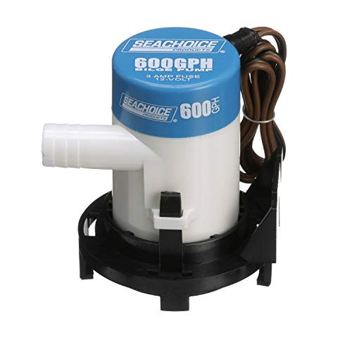 SEACHOICE PROD Universal 600 GPH Bilge Pump 34 White 5019211