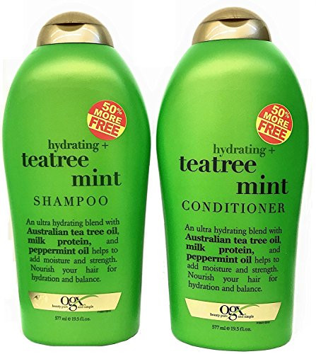 OGX Organix Tea Tree Mint Shampoo 195 oz  Conditioner 195 oz DuoSet