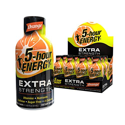 5hour ENERGY Shot Extra Strength Orange 193 Ounces 12 Count