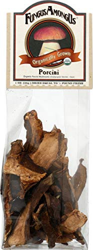 FungusAmongUs Dried Mushrooms Organic Porcini 1 Ounce Unit