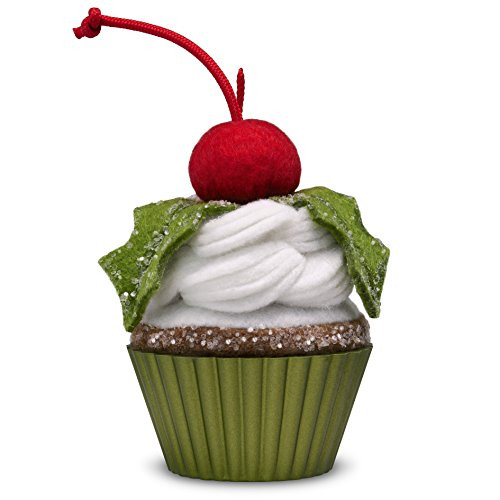 Hallmark Keepsake Christmas Ornament 2018 Year Dated, Christmas Cupcakes Holly Jolly Delight