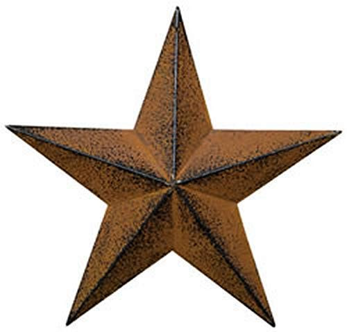 Country Steel Metal Barn Star Antique Rustic Country Primitive Barn Star Wall D?r 18 Rustic
