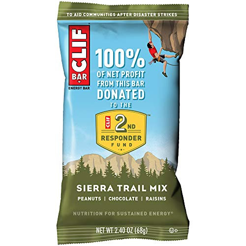 CLIF BAR Energy Bars Sierra Trail Mix 24 Ounce Protein Bars 12 Count CLIF BAR Energy Bars Sierra Trail Mix 24 Ounce Protein Bars 12 Count