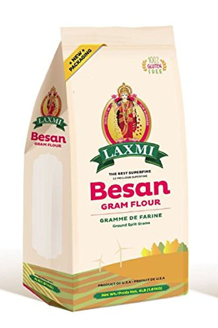 Laxmi Freshly Milled Besan Gram Flour Chickpea Flour  4lb