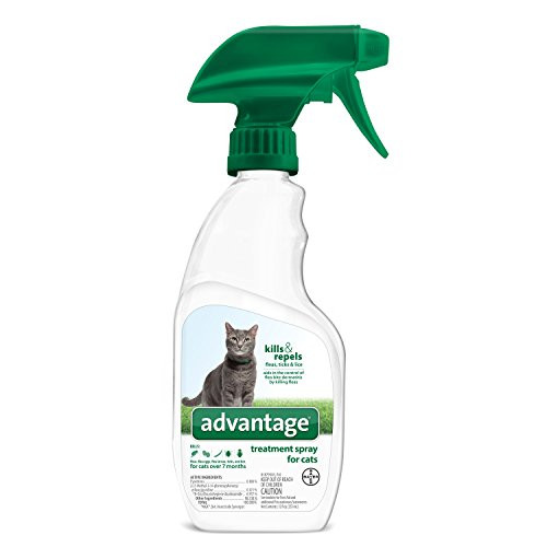Advantage Flea and Tick Treatment Spray for Cats 12 oz