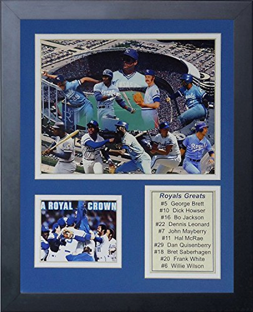 Legends Never Die MLB Kansas City Royals Greats Framed Photo Collage 12 x 15 Legends Never Die MLB Kansas City Royals Greats Framed Photo Collage 12 x 15