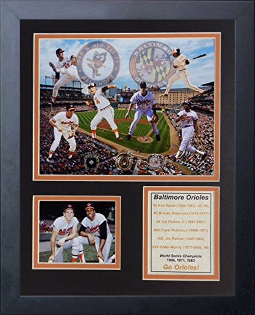 Legends Never Die MLB Baltimore Orioles AllTime Greats Framed Photo Collage 12 x 15 Legends Never Die MLB Baltimore Orioles AllTime Greats Framed Photo Collage 12 x 15