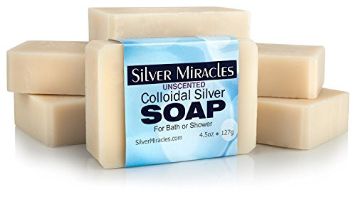 Colloidal Silver Soap  6 pack