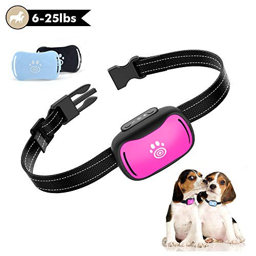 Small Dog Bark Collar Humane Anti Bark Collar with Beep Vibration Premium Safe No Shock Collar Dog Training Collar for Small Medium Dogs