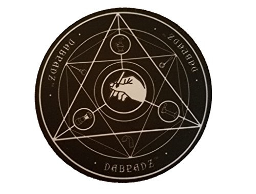 5 710 Alchemy Round Dab Pad Rig Mat
