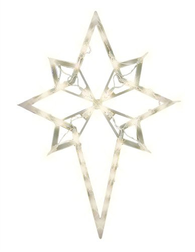Impact Innovations 22 Lighted Star of Bethlehem Christmas Window Silhouette Decoration ASIN B000WZL5GQ View on Amazon Cross