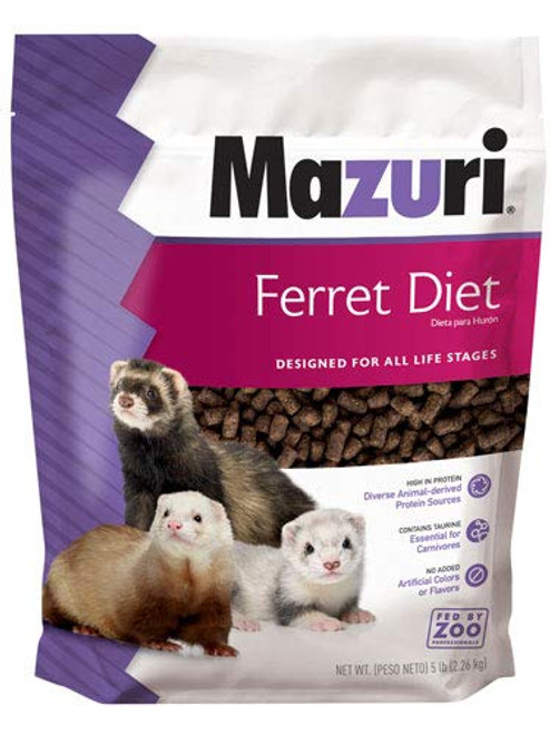 Mazuri Ferret Diet 5 lb Bag Mazuri Ferret Diet 5 lb Bag