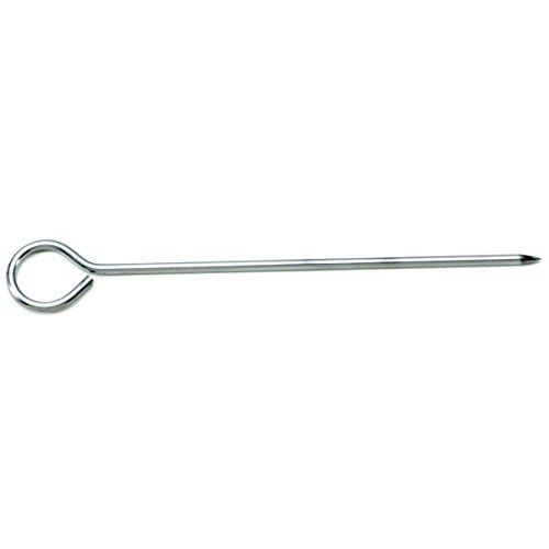 TableCraft Products 306 6 Oval Skewer Stainless Steel 1 Height 225 Width 625 Length Pack of 12