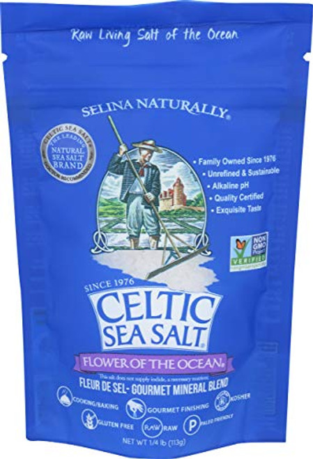 CELTIC SEA SALT Reseal Bag Flower of Ocean CELTIC SEA SALT Reseal Bag Flower of Ocean