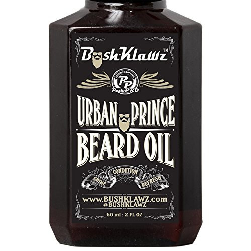Urban Prince Beard Oil Conditioner Premium Beard Moisturizer Refreshing Scent 2 oz  Best Leave in Conditioner Scented Beard Oil Gift Bearded Men
