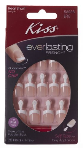 Kiss Products Inc Kiss Everlasting French 28 Piece Nail Kit Forever