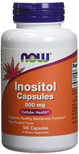 Inositol 500mg 100 Capsules Pack of 2