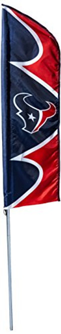 Party Animal Houston Texans NFL Swooper Flag and Pole
