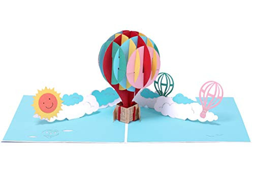Hot Air Balloons 3D Pop Up Card Greeting Card 3D Cards Birthday Pop Up Cards Thank You Cards Greeting Cards Sympathy Card Spring Card Hot Air Balloons 3D Pop Up Card Greeting Card 3D Cards Birthday Pop Up Cards Thank You Cards Greeting Cards Sympathy Card Spring Card