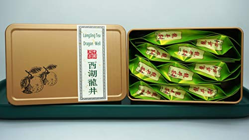 Longjing TeaPremium Quality West Lake Dragon Well Green TeaPure Organically Grown Loose Leaf Tea?????