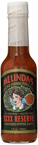 Melindas XXXXtra Reserve Habanero Pepper Sauce 5 Ounce