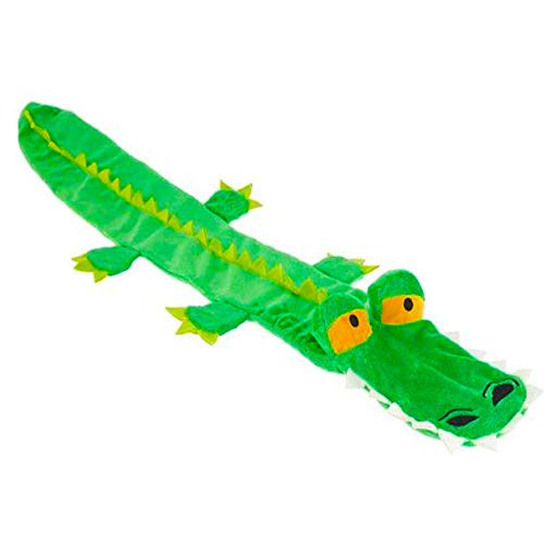 TOP PAW Gator Flattie Dog Toy  Crinkle