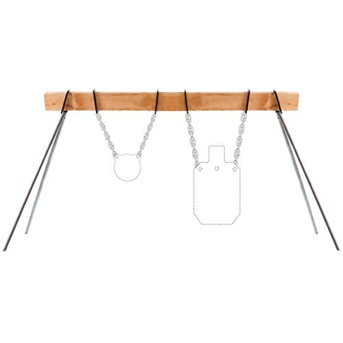 Highwild AR500 Target Stand Kit  2x4 Mounting Bracket with Target Hanging Hook