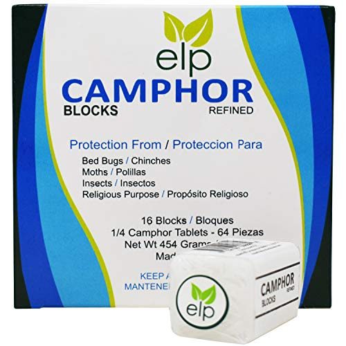 Camphor Blocks Refined 16 Blocks 64 Tablets