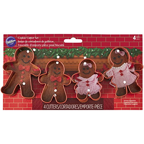 Wilton Gingerbread Family Cookie Cutter Set Wilton Gingerbread Family Cookie Cutter Set
