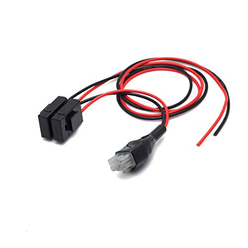 Kymate 30A 6pin 12AWG DC Power Supply Cable for Yaesu FT847 FT857D FT897D Kenwood TS50s TS430s TS440s TS450s TS2000 Icom IC706 IC746 IC78 Alinco DX70 DX77 Two Way Radio Power Cable