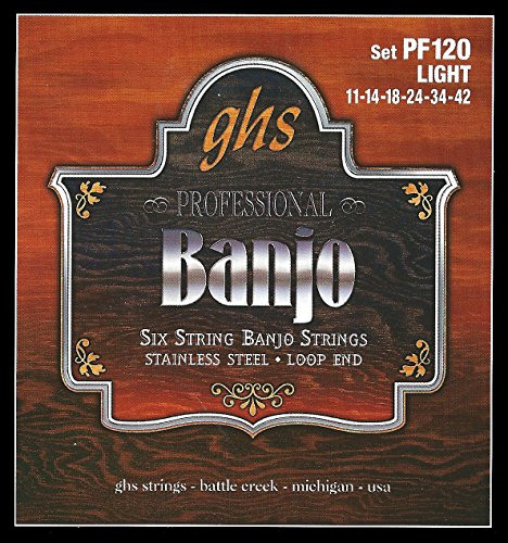 GHS Banjo Strings PF120