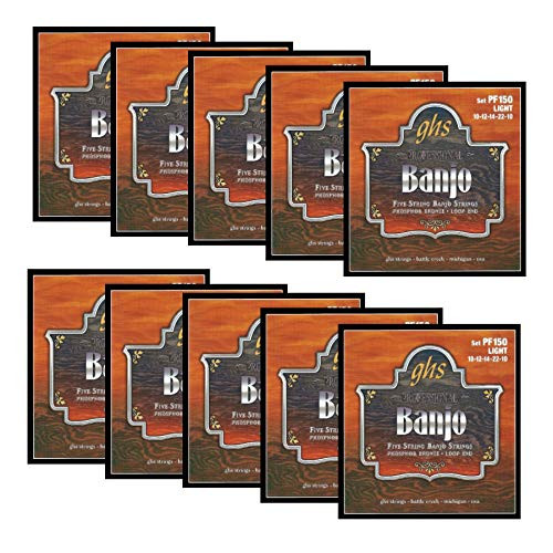 GHS Strings BANJO STRINGS PF15010 SET