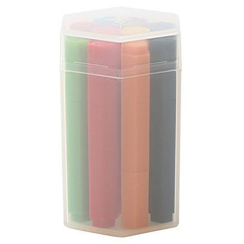Muji Mini Size Hexagonal Aqueous Ink Pen, 10 Colors Set in Tube