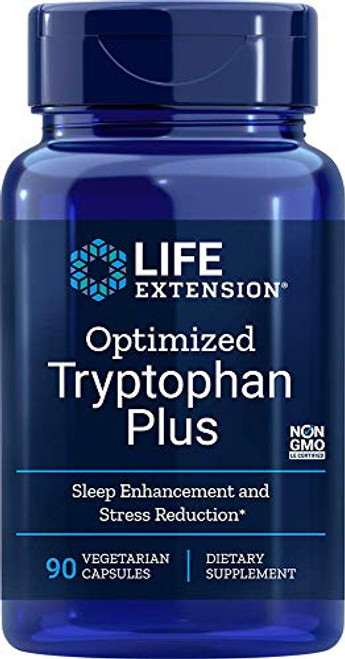 Life Extension Optimized Tryptophan Plus 90 Vegetarian Capsules