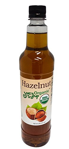 Joes Syrup Organic Flavored Syrup Organic Hazelnut 750 ml
