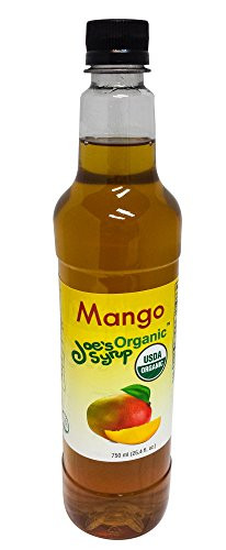 Joes Syrup Organic Flavored Syrup Organic Mango 750 ml