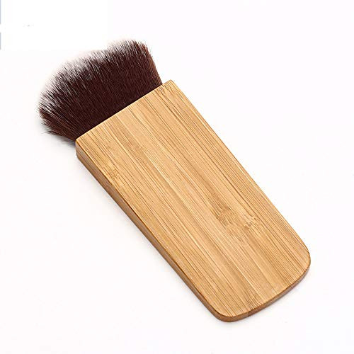 1Pcs Multipurpose Bamboo Makeup Brush Big Flat Foundation Powder Contour Cosmetic Brushes