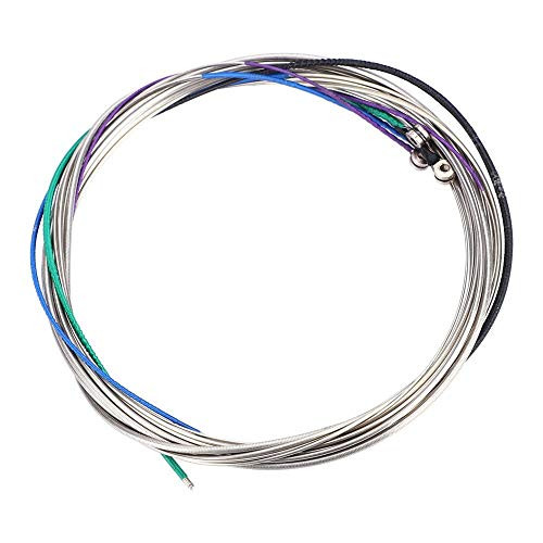 Vbest life Cello Strings Set Stranded Rope Steel Core Strings Cello Strings Replacement A1st D2nd G3rd C4th Suitable for 34 44 Cello